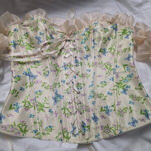 Beautiful floral corset